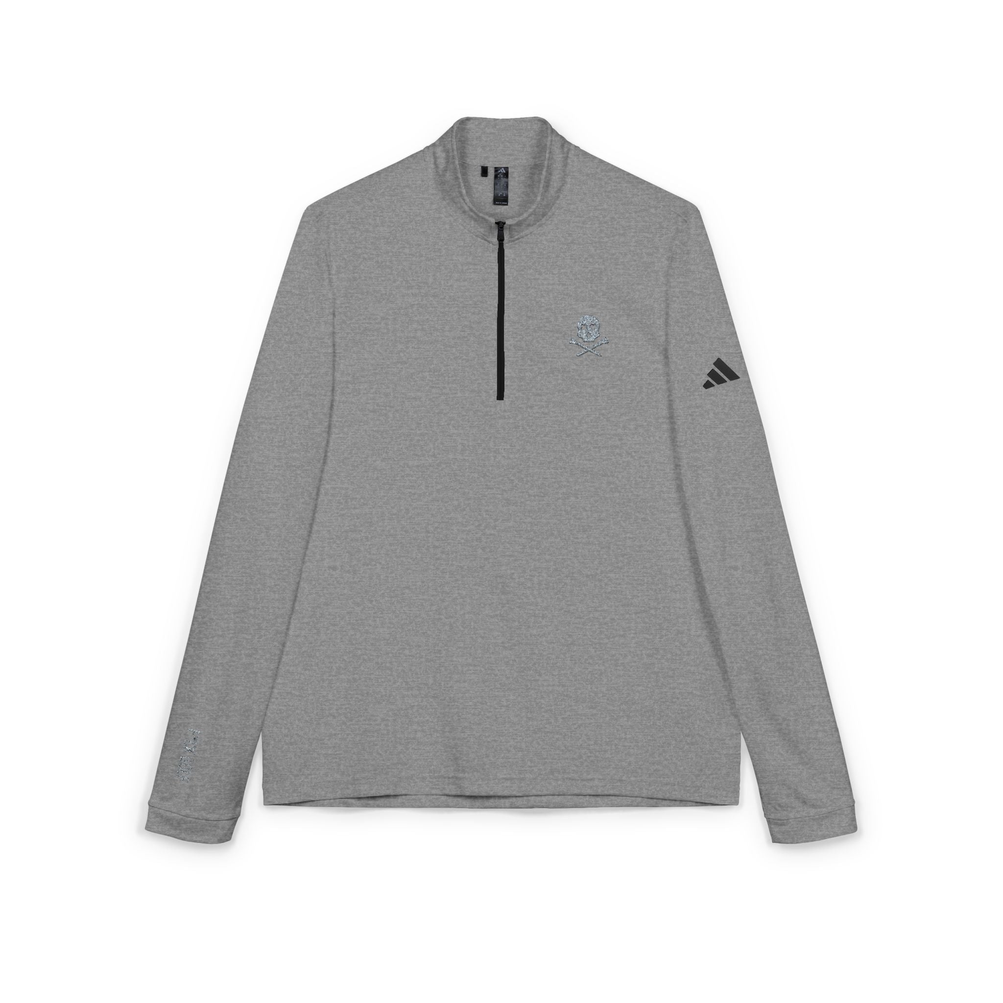 Embroidered Quarter-Zip Pullover — “f_ckgolf” Golf Pullover