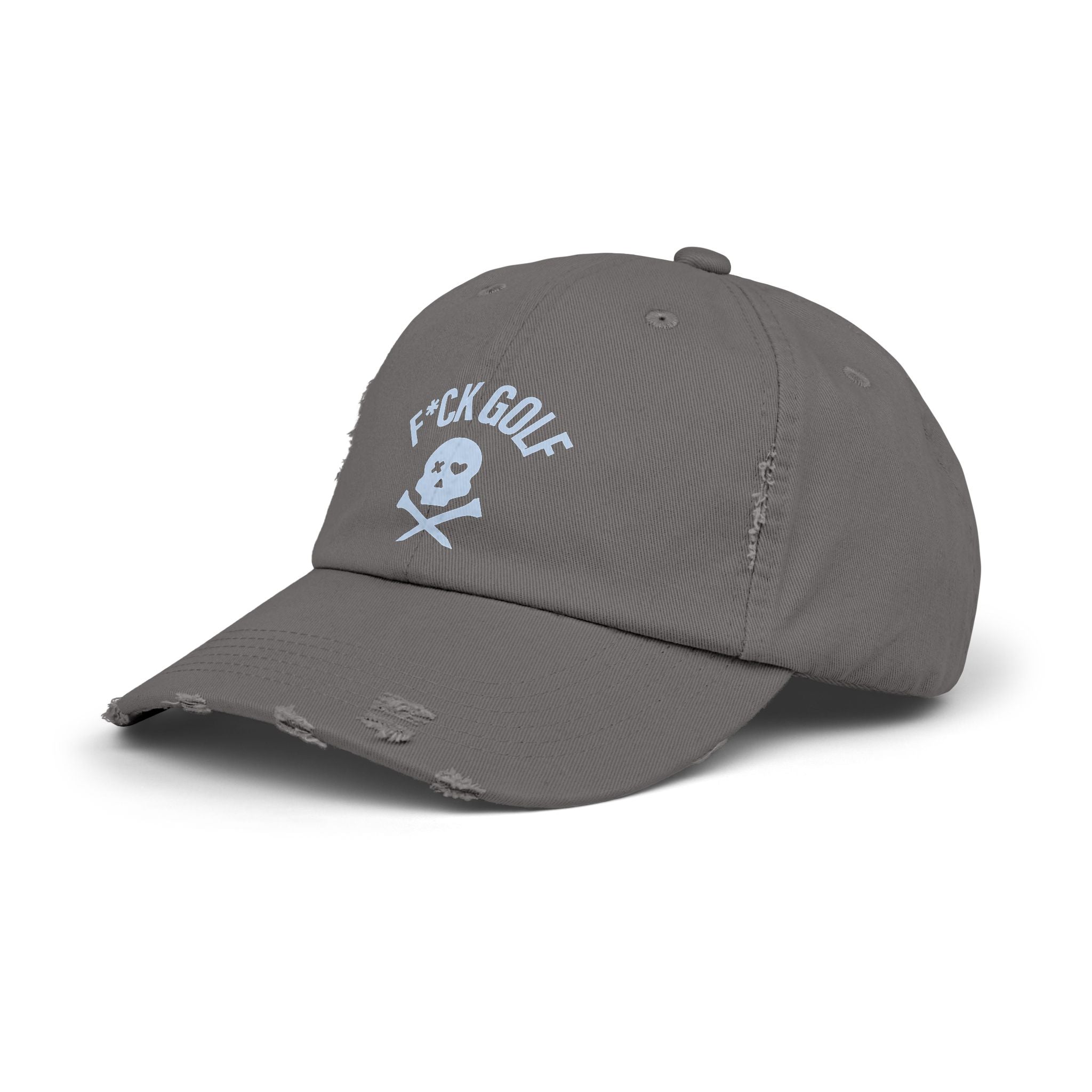 F*CK GOLF Distressed Logo Hat