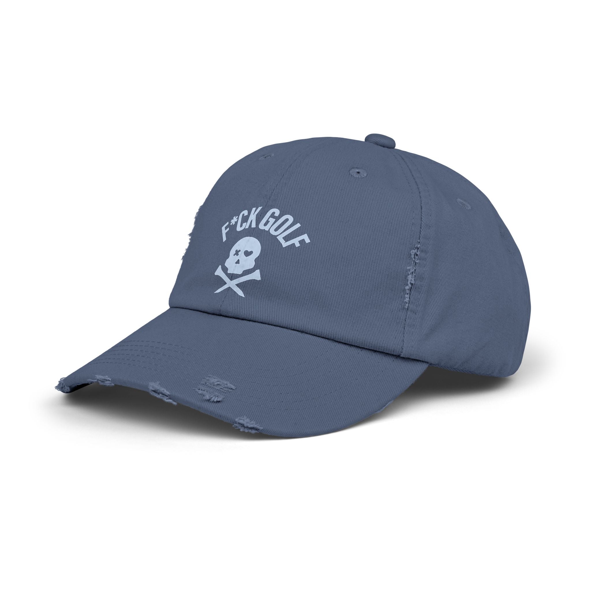F*CK GOLF Distressed Logo Hat
