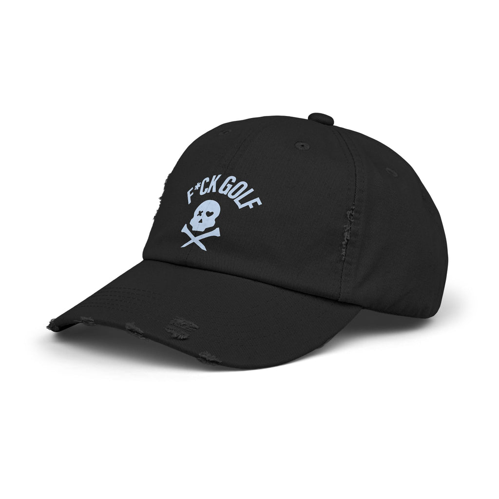 F*CK GOLF Distressed Logo Hat